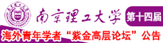 操小逼片南京理工大学第十四届海外青年学者紫金论坛诚邀海内外英才！